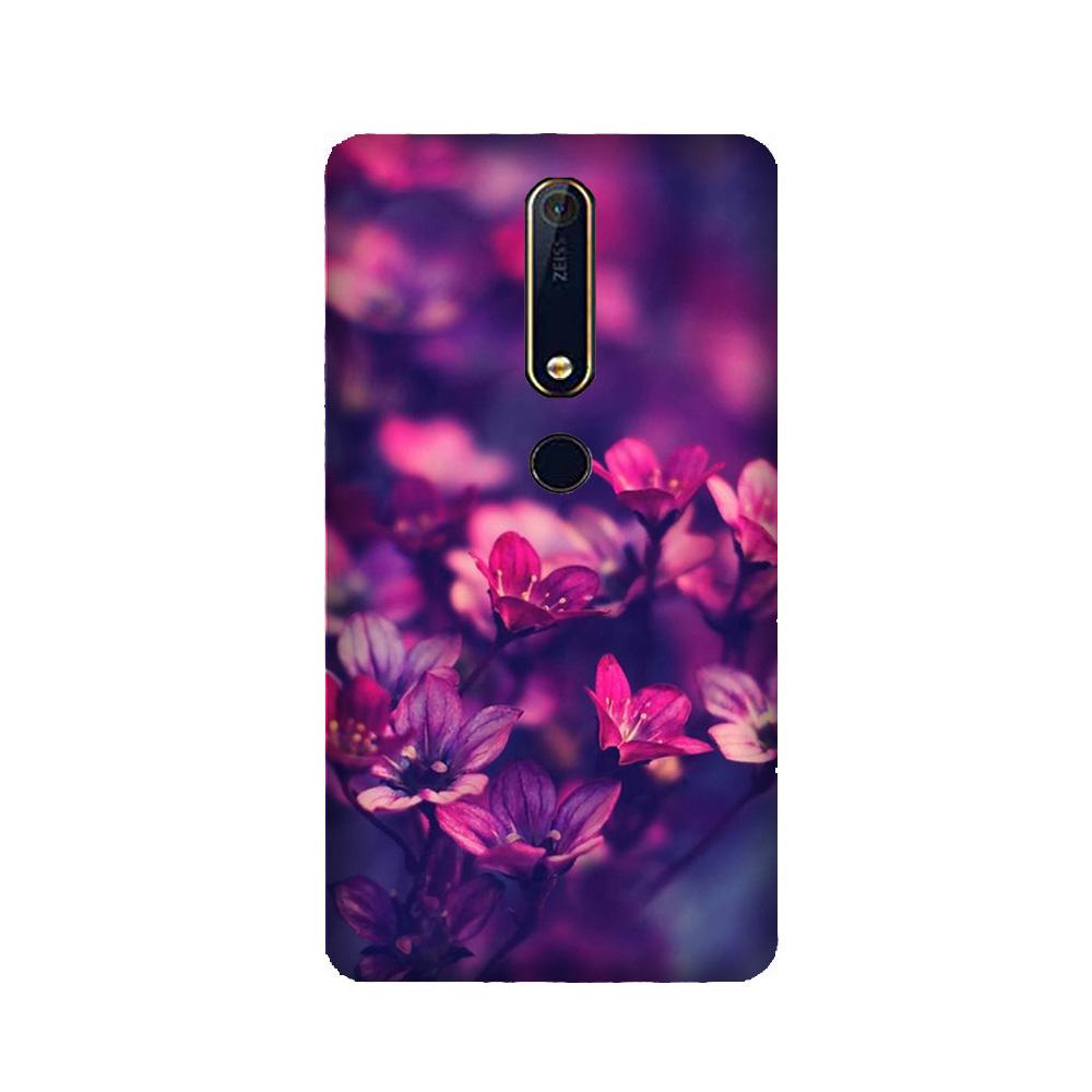 flowers Case for Nokia 6.1 2018