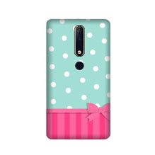 Gift Wrap Mobile Back Case for Nokia 6.1 2018 (Design - 30)