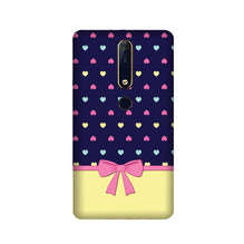 Gift Wrap5 Mobile Back Case for Nokia 6.1 2018 (Design - 40)
