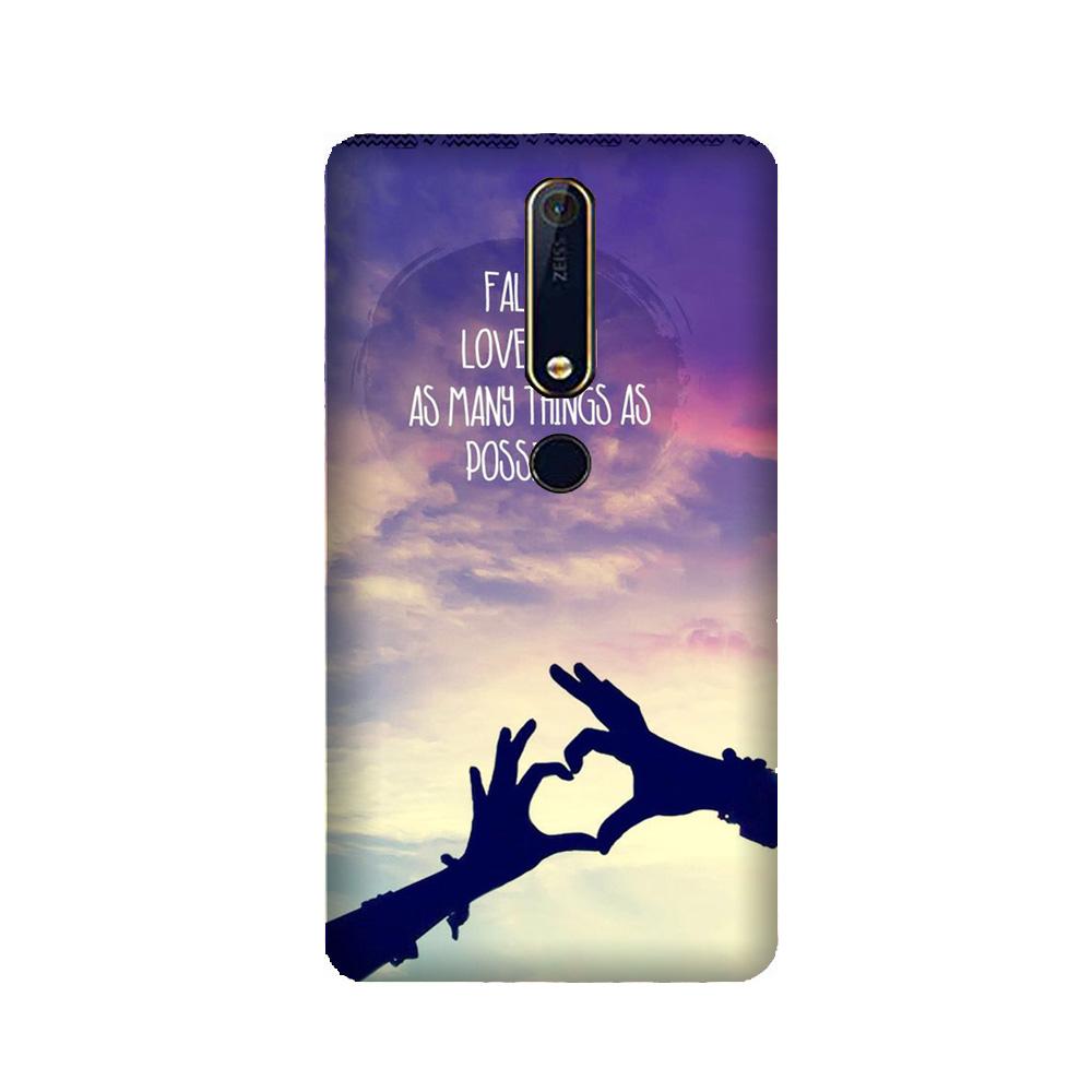 Fall in love Case for Nokia 6.1 (2018)