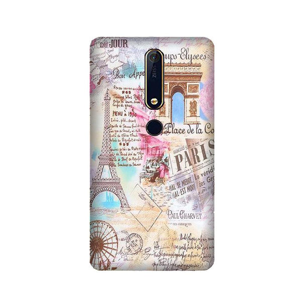 Paris Eiftel Tower Case for Nokia 6.1 2018