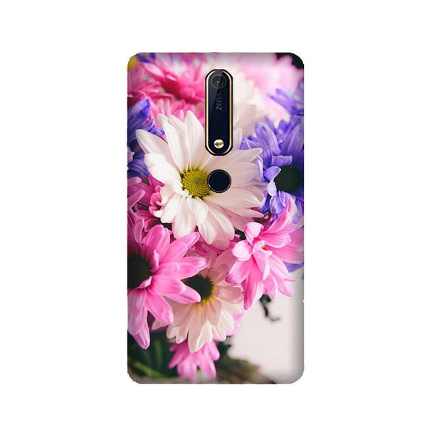 Coloful Daisy Case for Nokia 6.1 2018