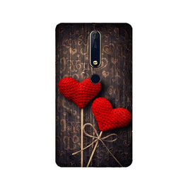 Red Hearts Case for Nokia 6.1 (2018)