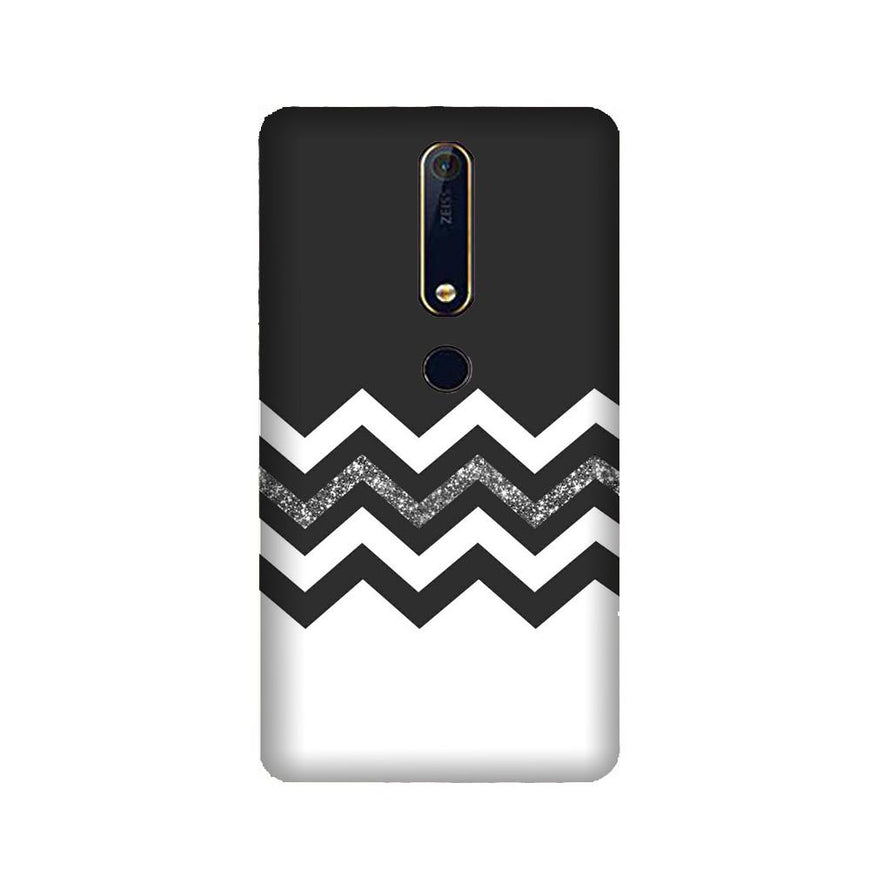 Black white Pattern2Case for Nokia 6.1 2018