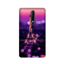Eiffel Tower Mobile Back Case for Nokia 6.1 2018 (Design - 86)