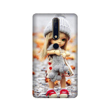 Cute Doll Mobile Back Case for Nokia 6.1 2018 (Design - 93)