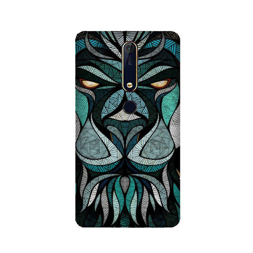 Lion Case for Nokia 6.1 (2018)