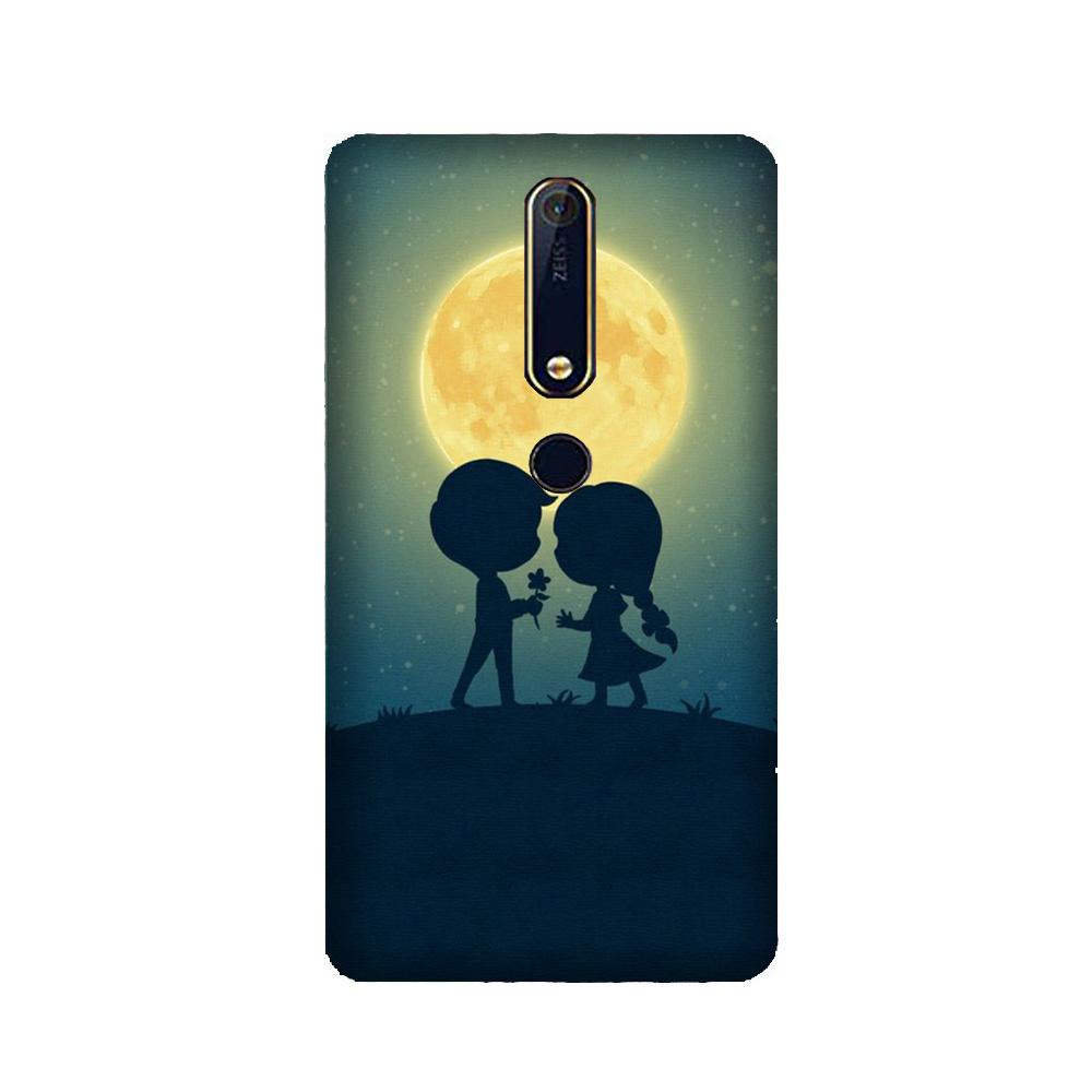 Love Couple Case for Nokia 6.1 (2018)  (Design - 109)