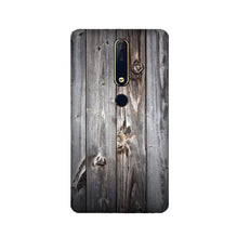 Wooden Look Case for Nokia 6.1 (2018)  (Design - 114)
