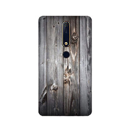 Wooden Look Case for Nokia 6.1 (2018)(Design - 114)