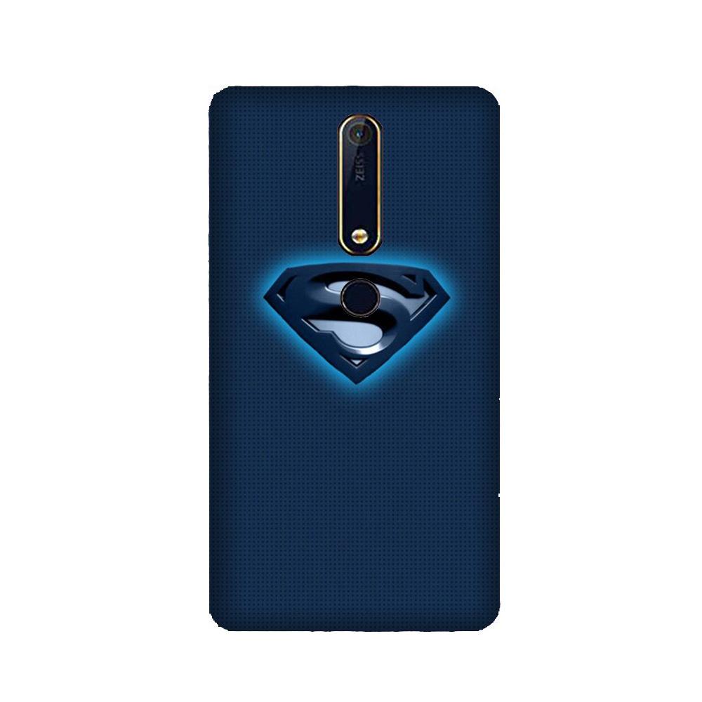 Superman Superhero Case for Nokia 6.1 (2018)  (Design - 117)