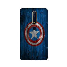Captain America Superhero Case for Nokia 6.1 (2018)  (Design - 118)