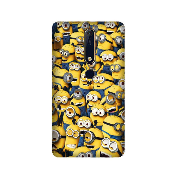 Minions Case for Nokia 6.1 (2018)  (Design - 126)