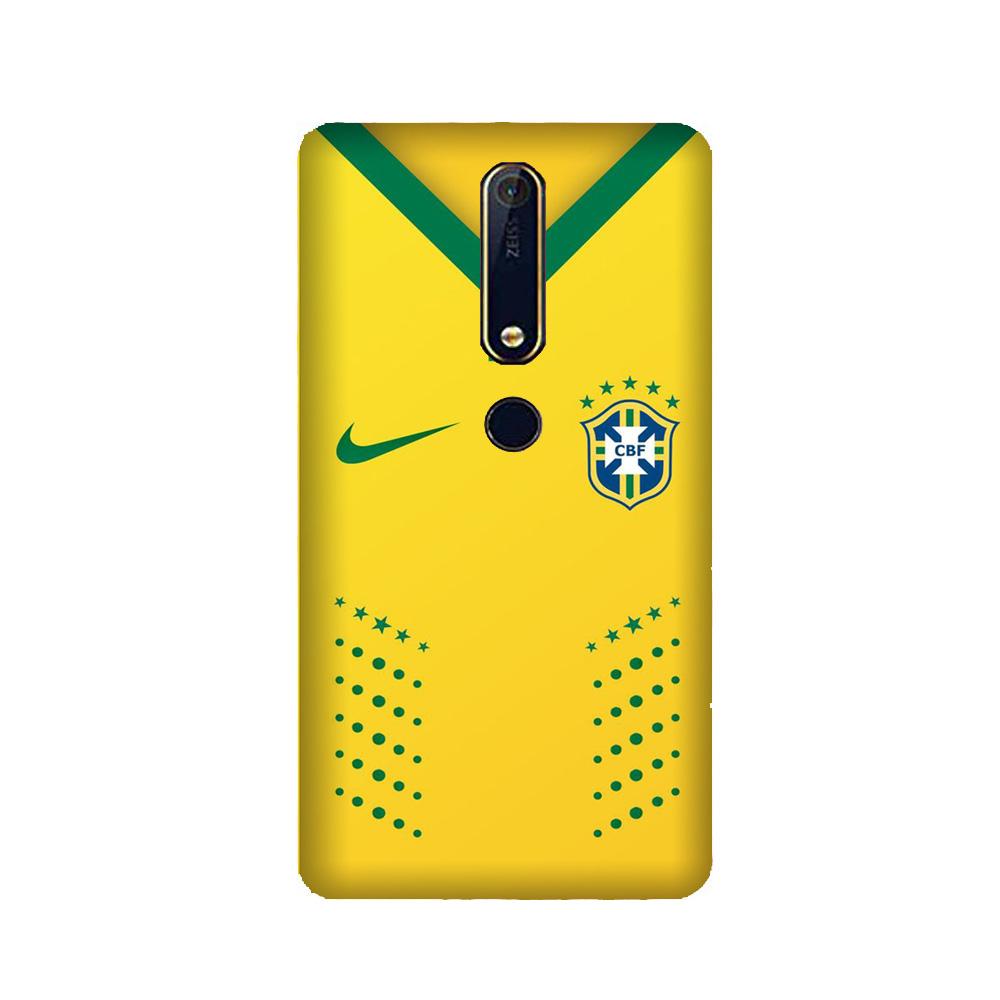 Brazil Case for Nokia 6.1 (2018)(Design - 176)
