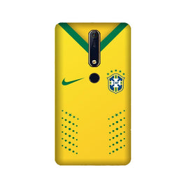 Brazil Case for Nokia 6.1 (2018)(Design - 176)