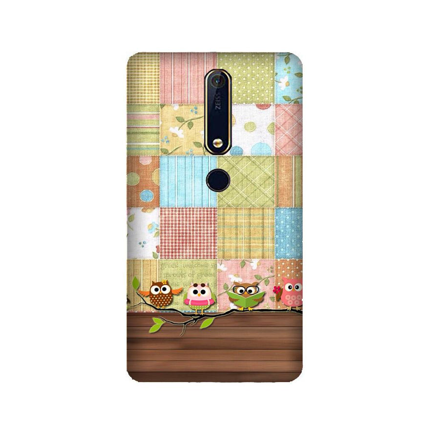 Owls Case for Nokia 6.1 (2018) (Design - 202)