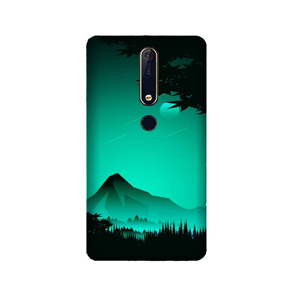 Moon Mountain Case for Nokia 6.1 (2018) (Design - 204)