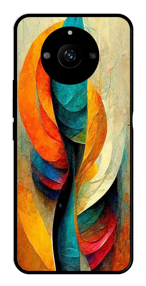 Modern Art Metal Mobile Case for Realme Narzo 60 5G   (Design No -11)