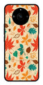 Leafs Design Metal Mobile Case for Realme Narzo 60 5G   (Design No -14)