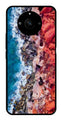 Sea Shore Metal Mobile Case for Realme Narzo 60 5G   (Design No -18)