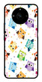 Owls Pattern Metal Mobile Case for Realme Narzo 60 5G   (Design No -20)