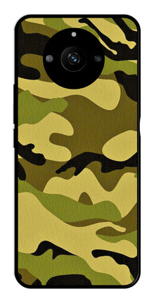 Army Pattern Metal Mobile Case for Realme Narzo 60 5G
