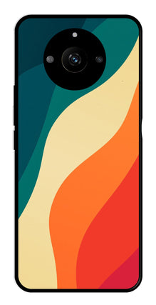 Muted Rainbow Metal Mobile Case for Realme Narzo 60 5G