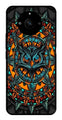 Owl Pattern Metal Mobile Case for Realme Narzo 60 5G   (Design No -42)