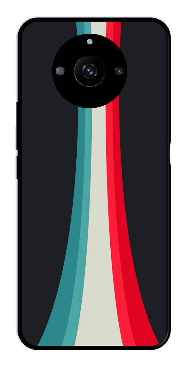 Modern Art Colorful Metal Mobile Case for Realme Narzo 60 5G   (Design No -48)