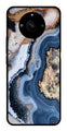 Marble Design Metal Mobile Case for Realme Narzo 60 5G   (Design No -53)
