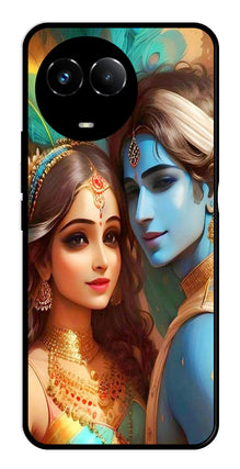Lord Radha Krishna Metal Mobile Case for Realme Narzo 60X 5G