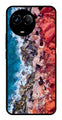 Sea Shore Metal Mobile Case for Realme Narzo 60X 5G   (Design No -18)