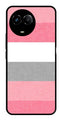 Pink Pattern Metal Mobile Case for Realme Narzo 60X 5G   (Design No -23)
