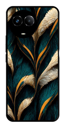 Feathers Metal Mobile Case for Realme Narzo 60X 5G