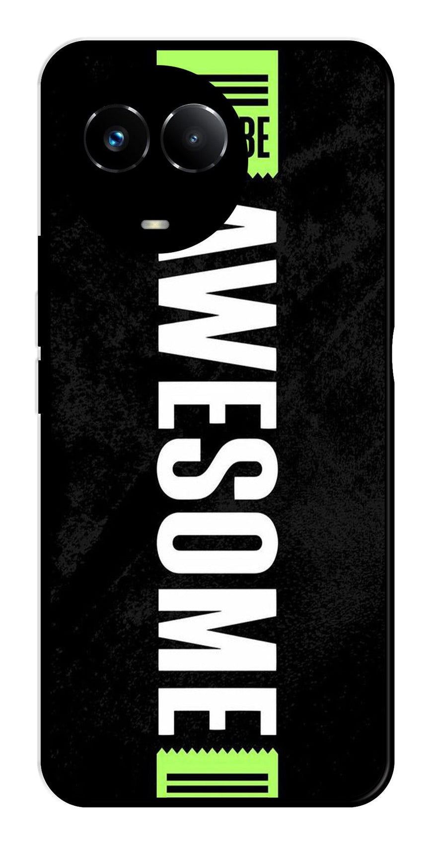 Awesome Metal Mobile Case for Realme Narzo 60X 5G   (Design No -33)