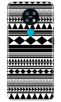 Black white Pattern Case for Nokia 7.2