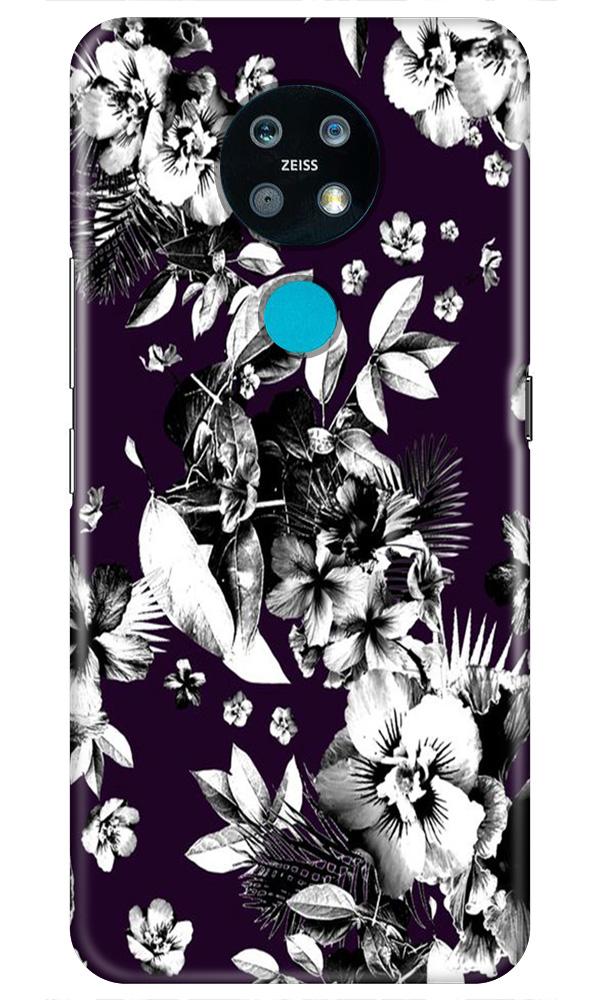 white flowers Case for Nokia 6.2