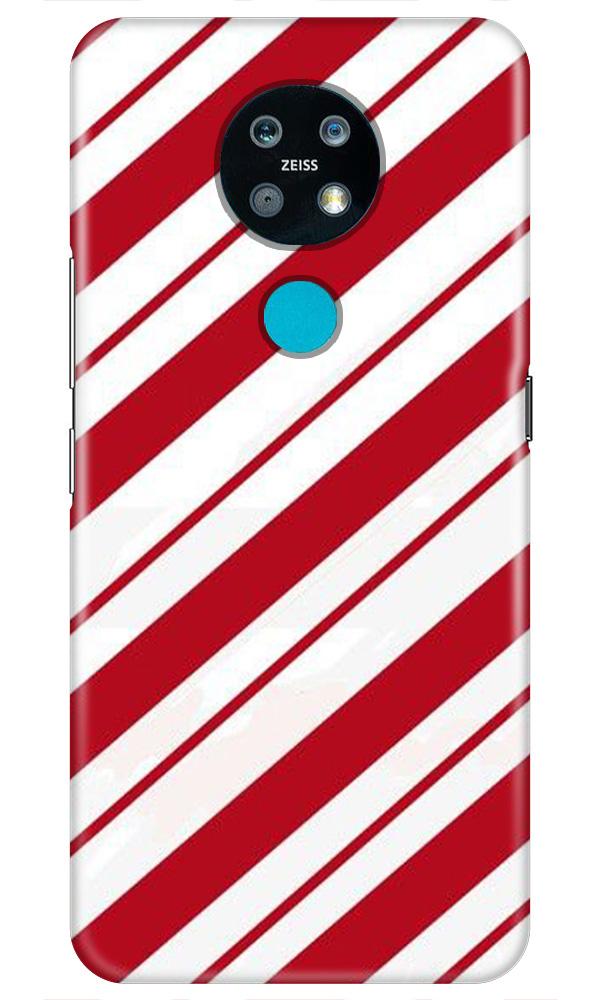 Red White Case for Nokia 7.2