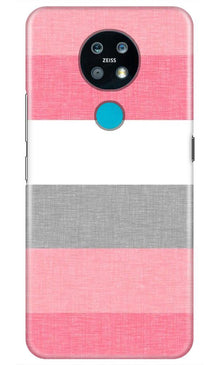 Pink white pattern Case for Nokia 7.2
