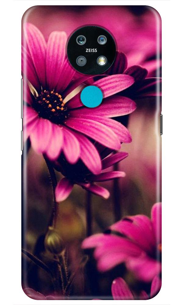 Purple Daisy Case for Nokia 7.2