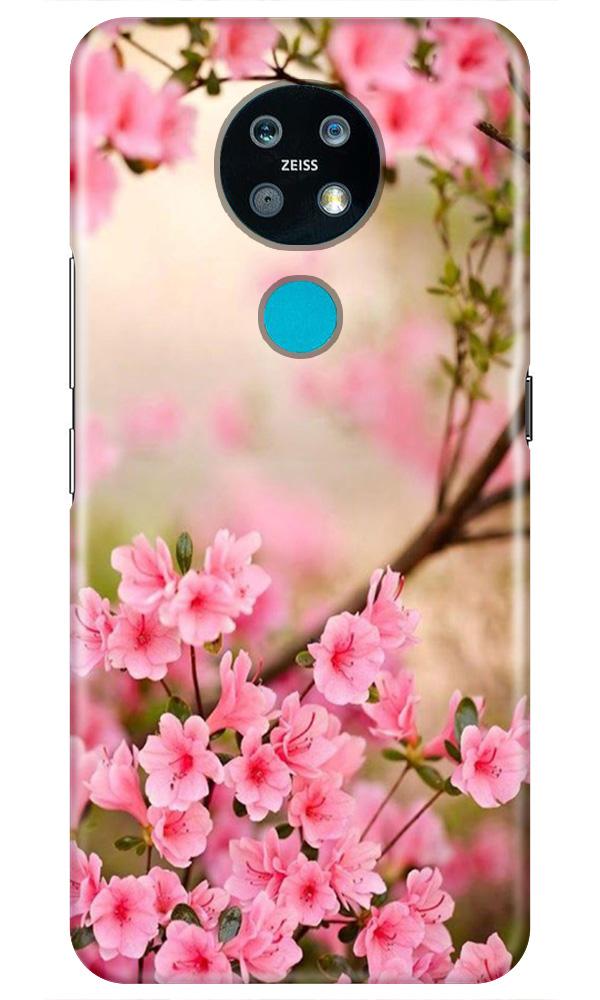 Pink flowers Case for Nokia 7.2