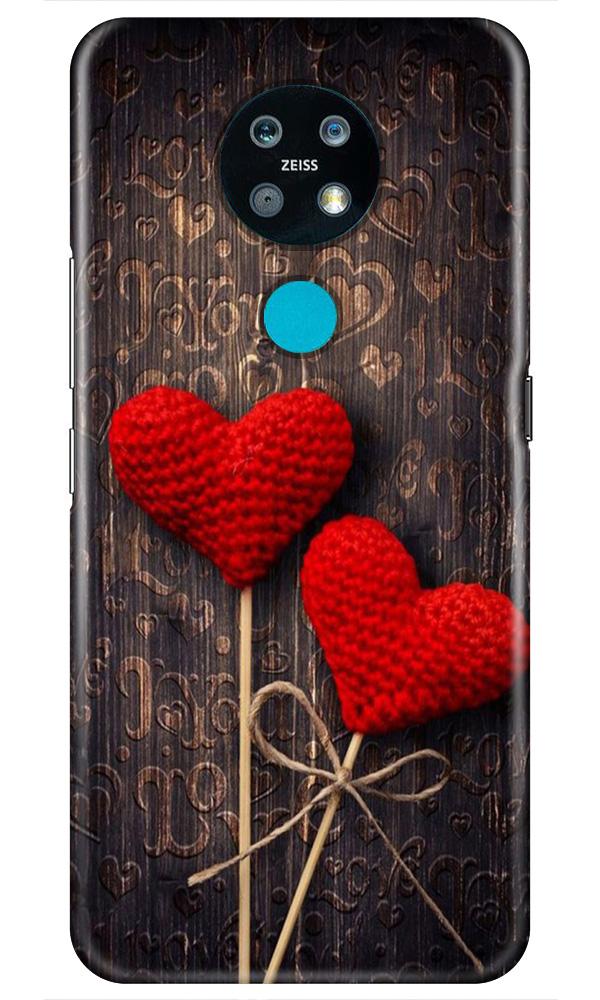 Red Hearts Case for Nokia 7.2