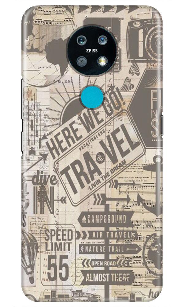 Travel Case for Nokia 7.2  (Design - 104)