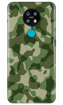 Army Camouflage Case for Nokia 7.2  (Design - 106)