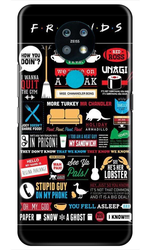 Friends Case for Nokia 7.2  (Design - 145)