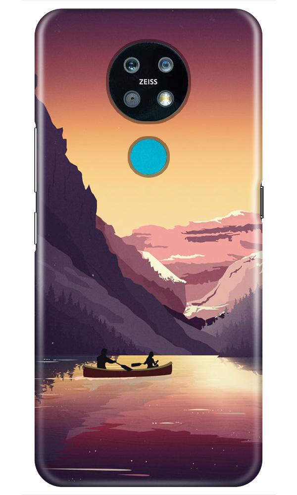 Mountains Boat Case for Nokia 7.2 (Design - 181)