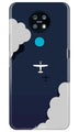 Clouds Plane Case for Nokia 7.2 (Design - 196)