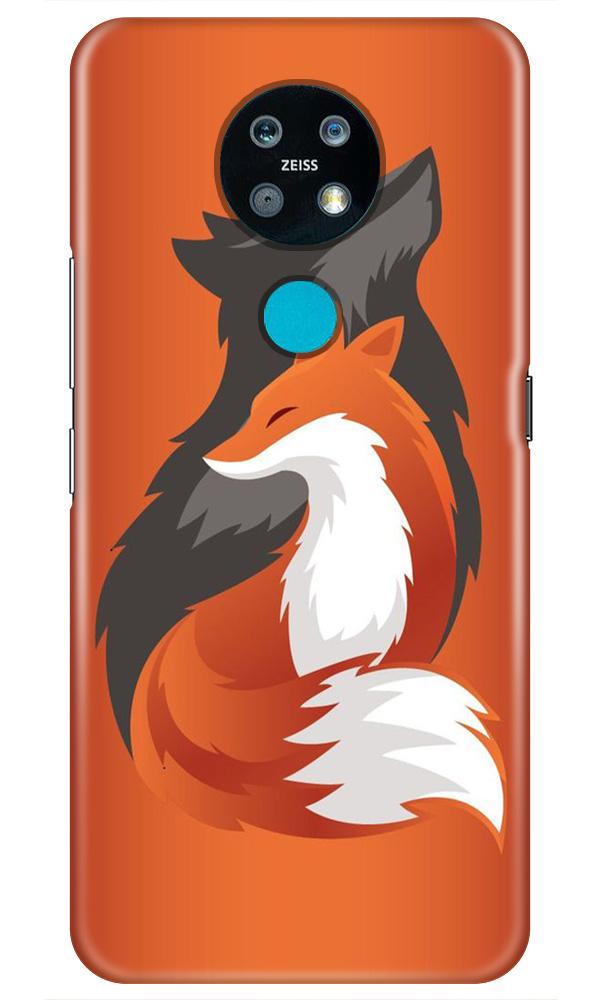 Wolf  Case for Nokia 7.2 (Design No. 224)
