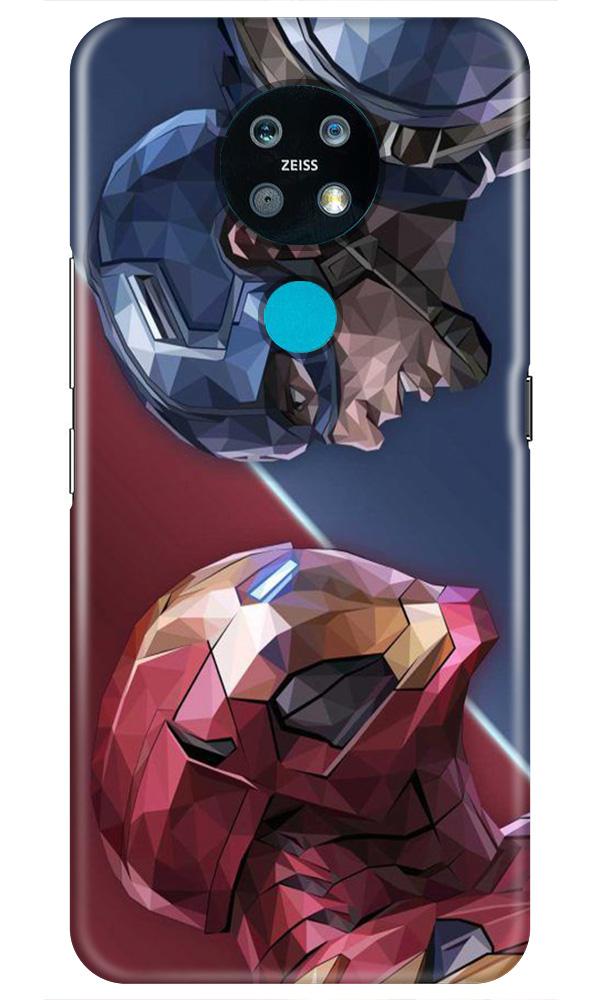 Ironman Captain America Case for Nokia 6.2 (Design No. 245)