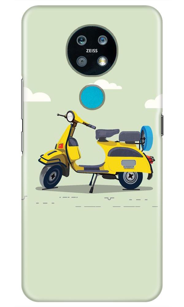 Vintage Scooter Case for Nokia 7.2 (Design No. 260)